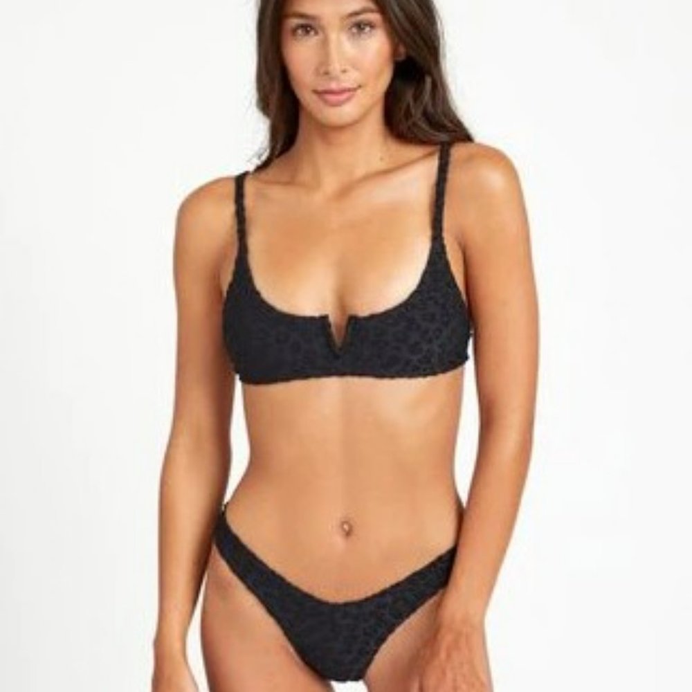 NWT RVCA  WILD FRENCH BIKINI BOTTOM